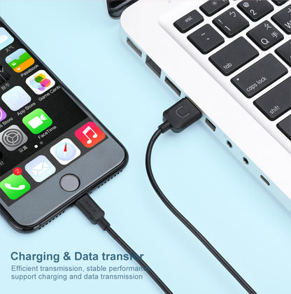 Compatible With USB Cable For  Charger X 8 7 6 6s Plus 5 5s SE,2A 1M Mobile USB Data Cable For  Cable For Lightning Cable