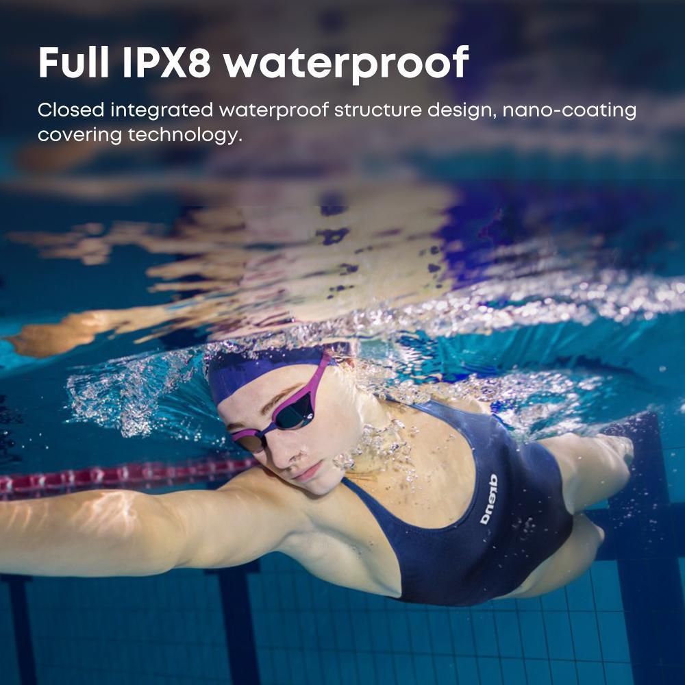 IPX8 Waterproof Headphones, Swimming-specific Bluetooth Headphones, Sports Wireless Earbuds With 32G TF Card, Stereo Bone Conduction Headphones